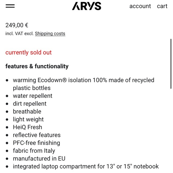 Arys padded vest - Picture 5 of 14